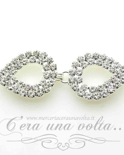 Ganci a goccia swarovski