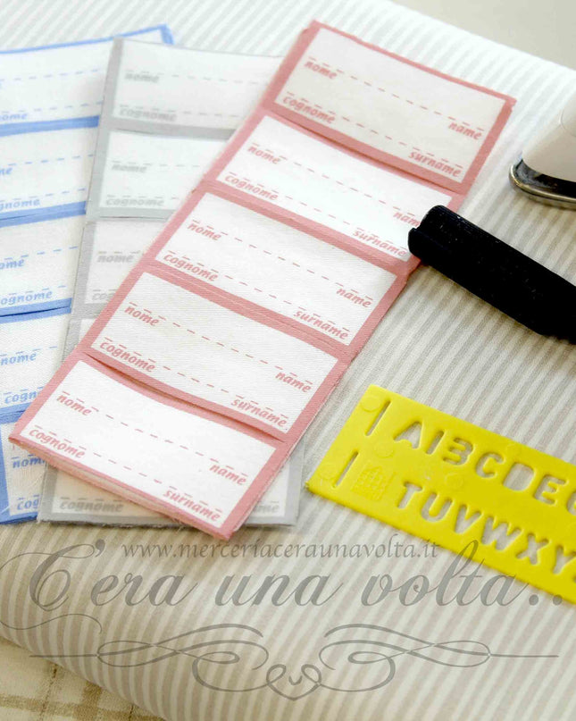 Etichette Marcabiancheria Personalizzabili