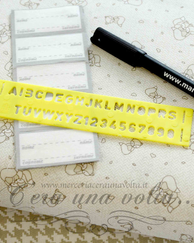 Etichette Marcabiancheria Personalizzabili