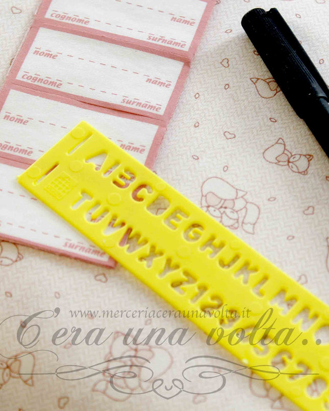 Etichette Marcabiancheria Personalizzabili