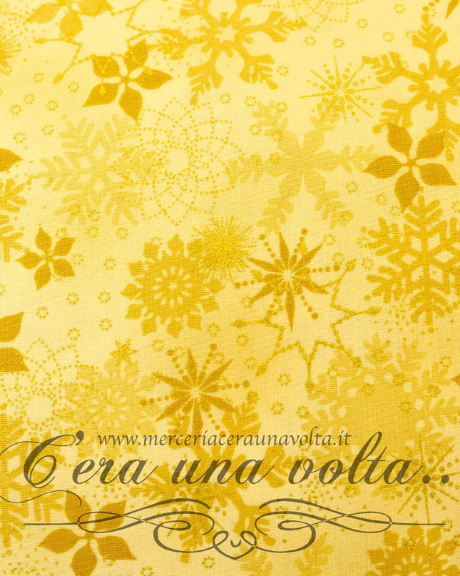 Tessuto Golden Stars