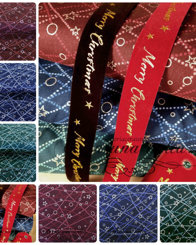 Tessuto Stars and Polka Dots