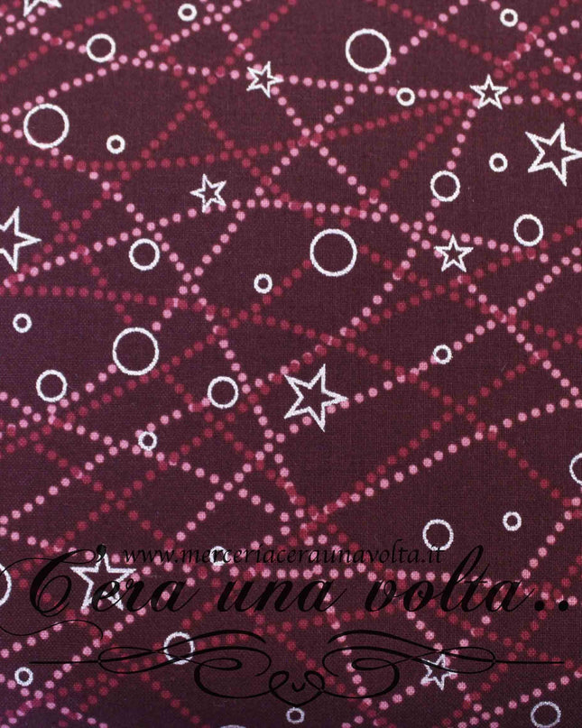 Tessuto Stars and Polka Dots