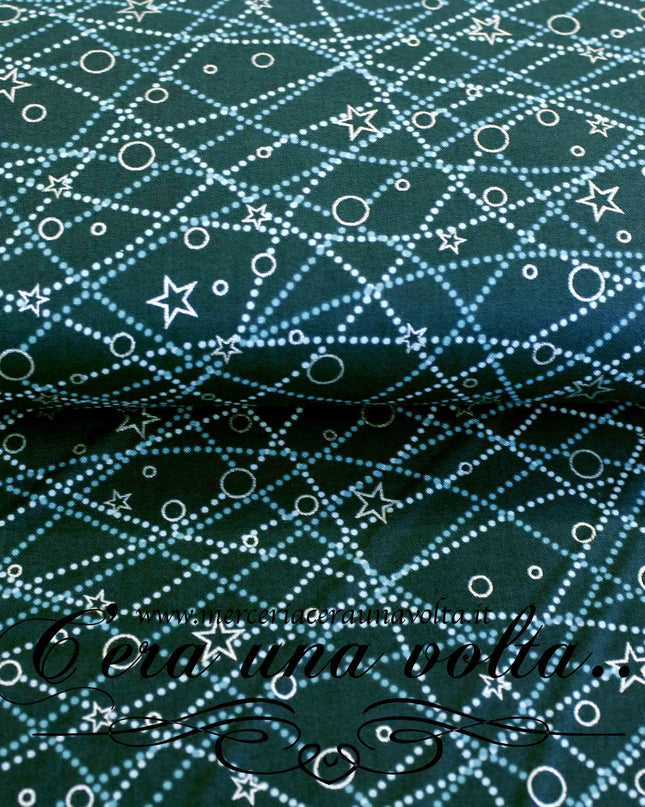 Tessuto Stars and Polka Dots