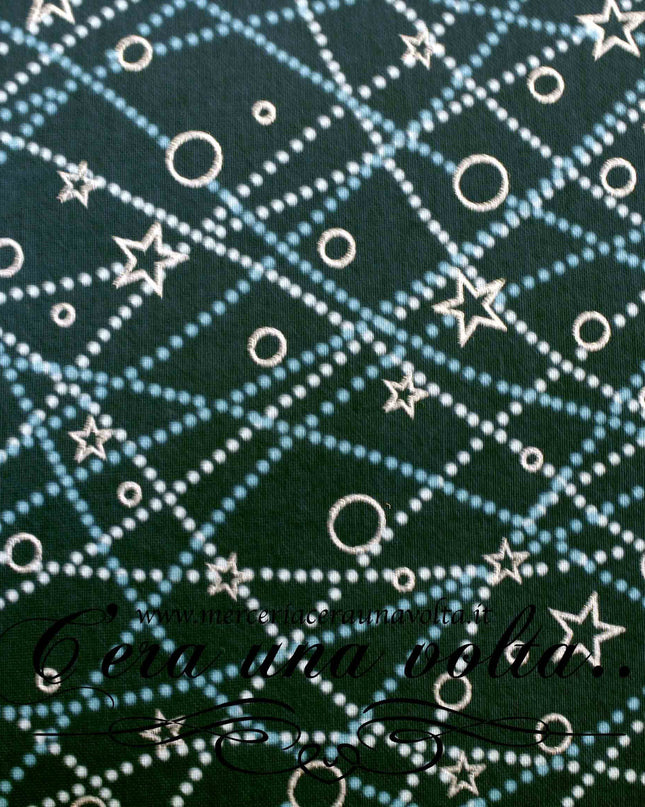 Tessuto Stars and Polka Dots