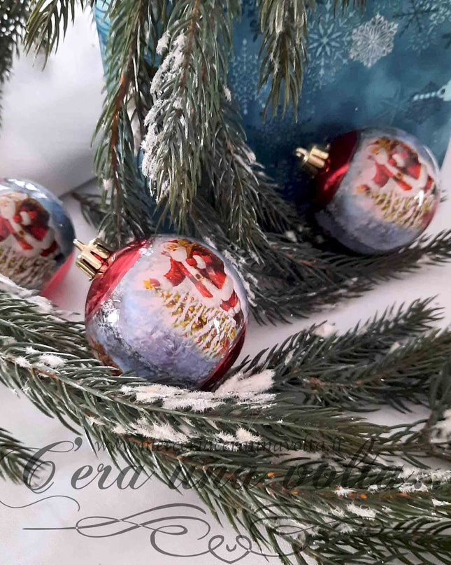 Tessuto Balls in the snow