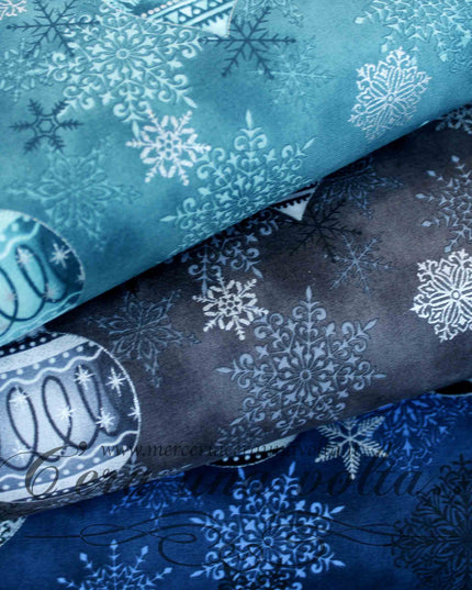 Tessuto Balls in the snow