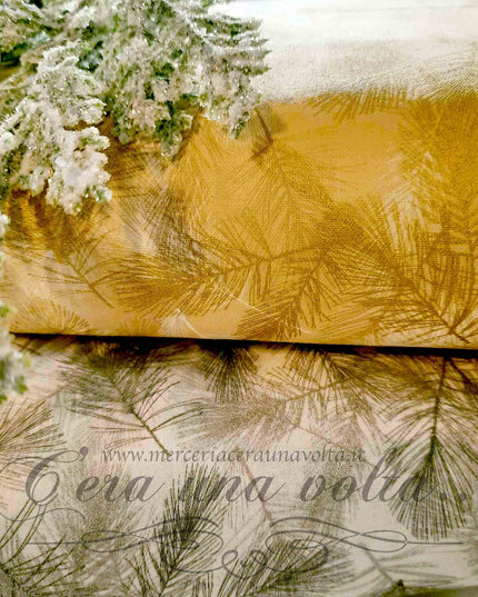 Tessuto Christmas feathers