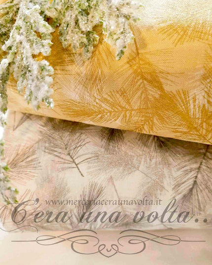 Tessuto Christmas feathers