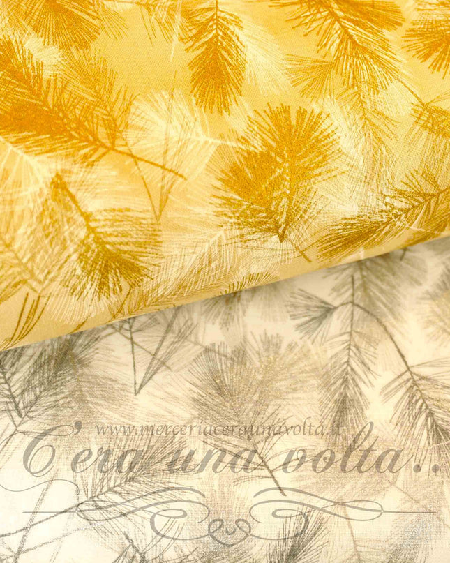 Tessuto Christmas feathers