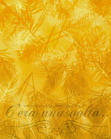 Tessuto Christmas feathers