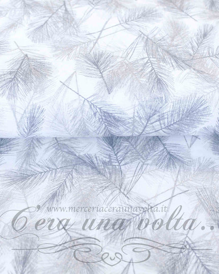 Tessuto Christmas feathers
