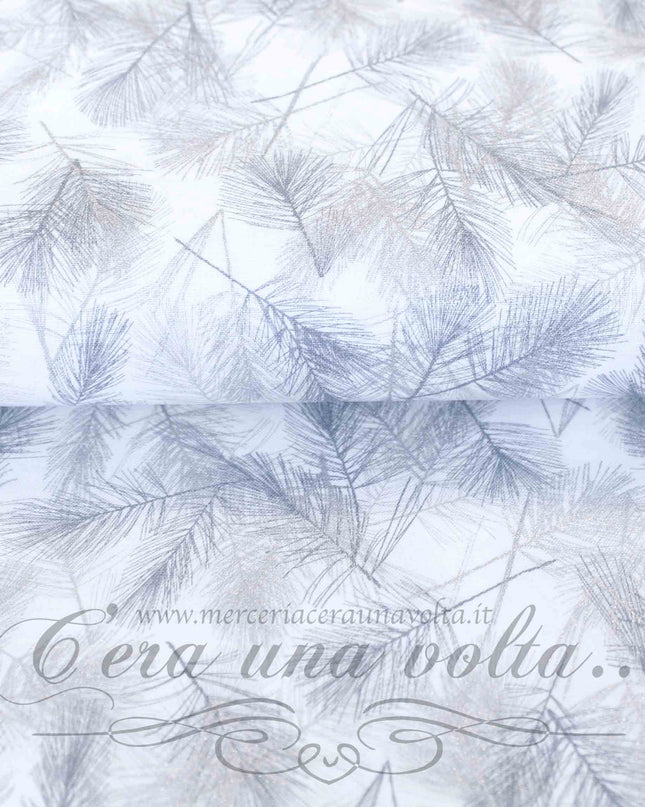 Tessuto Christmas feathers