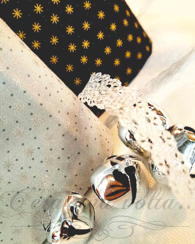 Tessuto Snow Crystals