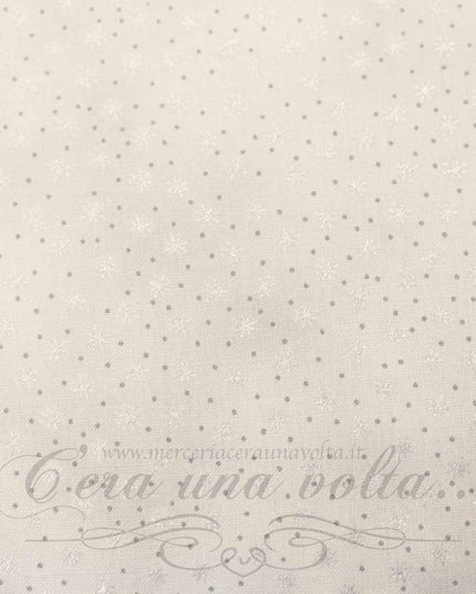 Tessuto Snow Crystals