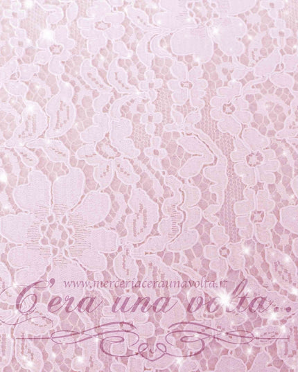 Feltro di lana con pizzo & glitter