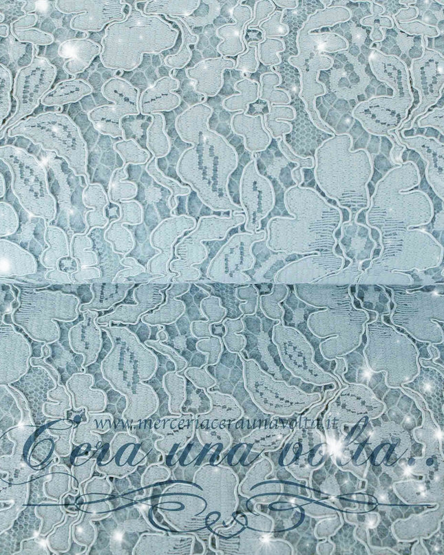 Feltro di lana con pizzo & glitter