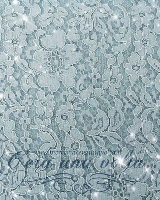 Feltro di lana con pizzo & glitter