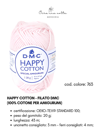 Happy Cotton – Filato DMC (100% cotone per amigurumi)