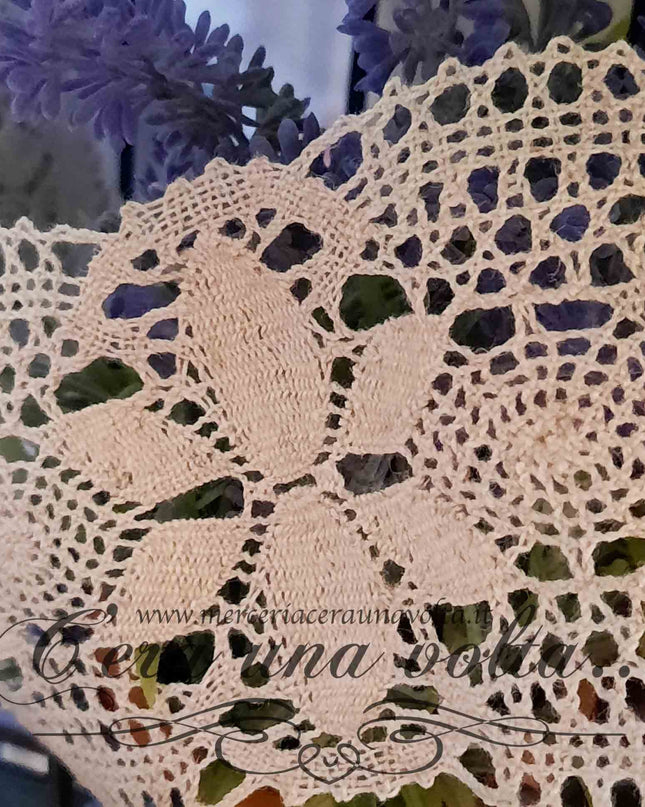 Pizzo tramezzo Levor lavorazione a fusello