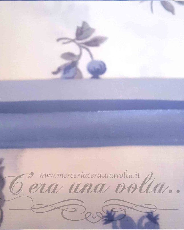 Sbieco Stretch di raso Azzurro