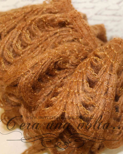 Pizzo alto in lana elasticizzato