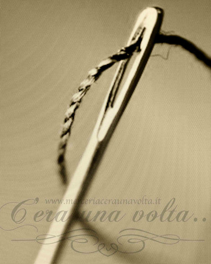 Coppia Aghi da maglia curvi