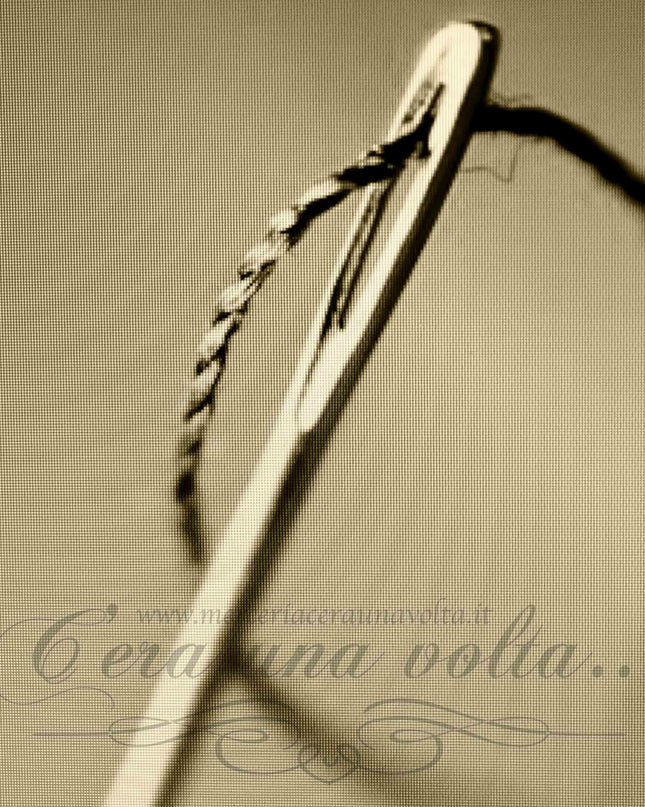 Coppia Aghi da maglia curvi