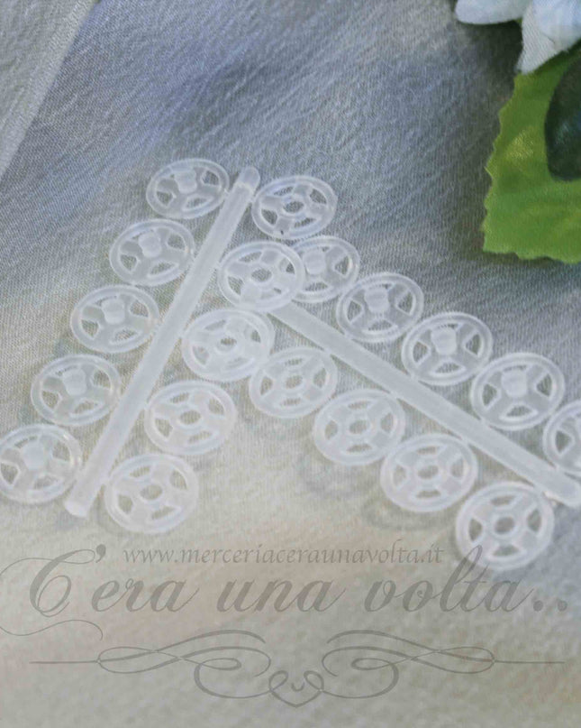 Automatico in plastica trasparente 10 mm