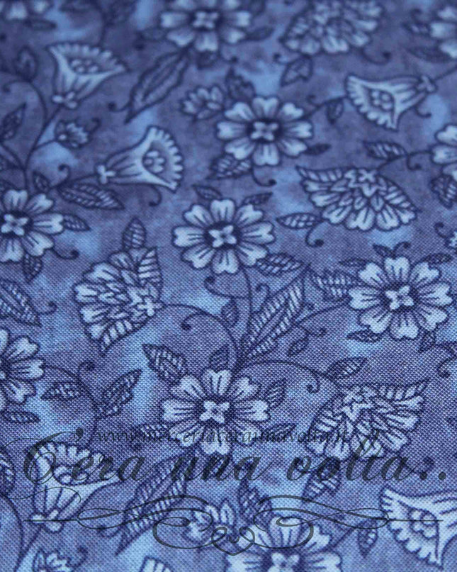 Tessuto Vintage Blue Antique