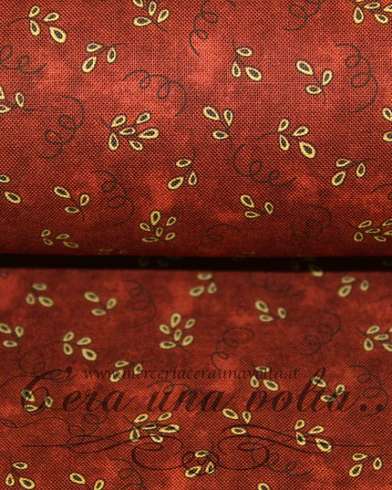 Tessuto Vintage Leaves