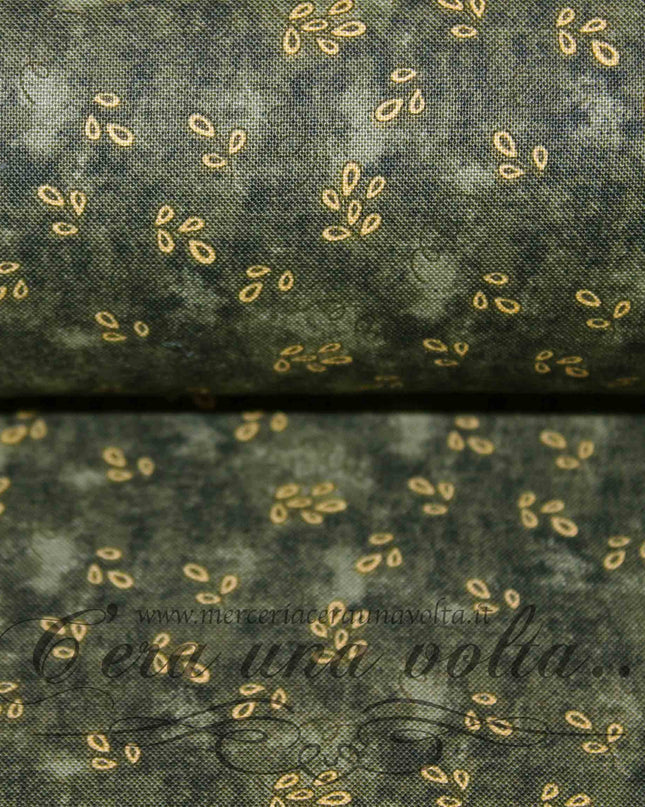 Tessuto Vintage Leaves