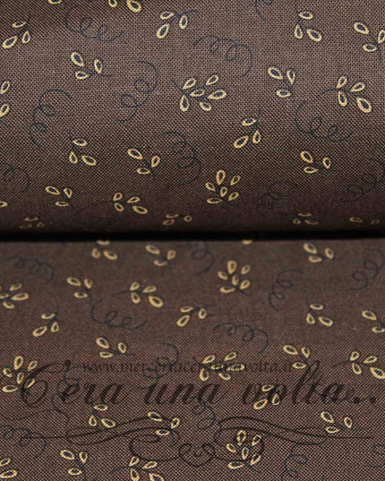 Tessuto Vintage Leaves