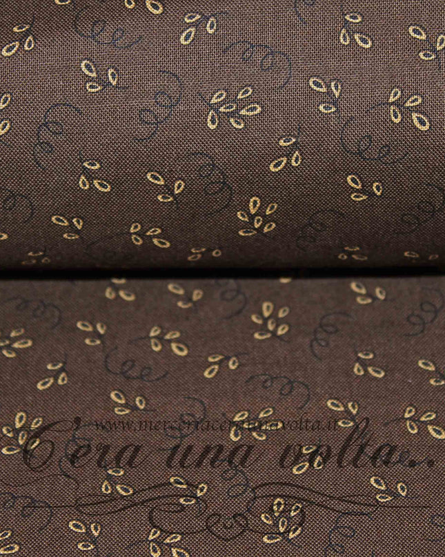 Tessuto Vintage Leaves
