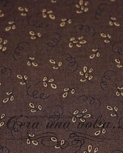 Tessuto Vintage Leaves