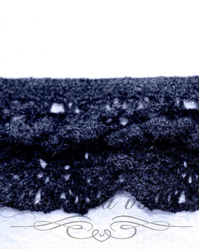 Pizzo in lana elasticizzato