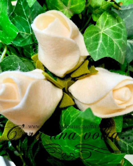 Cartamodello Boccioli di Rose