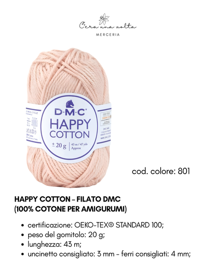Happy Cotton – Filato DMC (100% cotone per amigurumi)