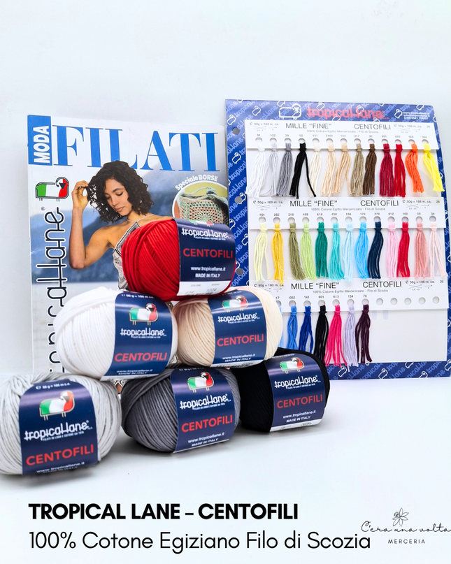 Tropical Lane – Centofili (100% Cotone Egiziano Filo di Scozia)