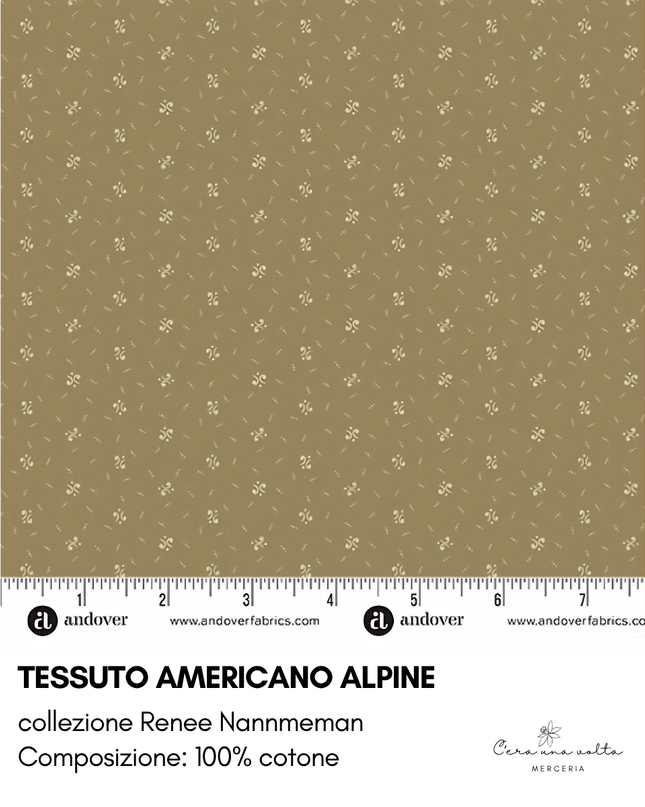 Tessuto americano Alpine collezione Renee Nannmeman