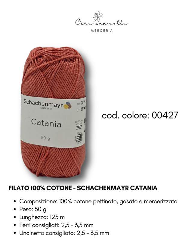 Filato 100% Cotone - Schachenmayr Catania