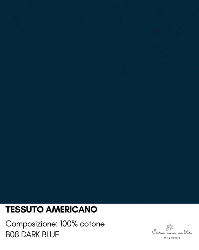Tessuto americano tinta unita