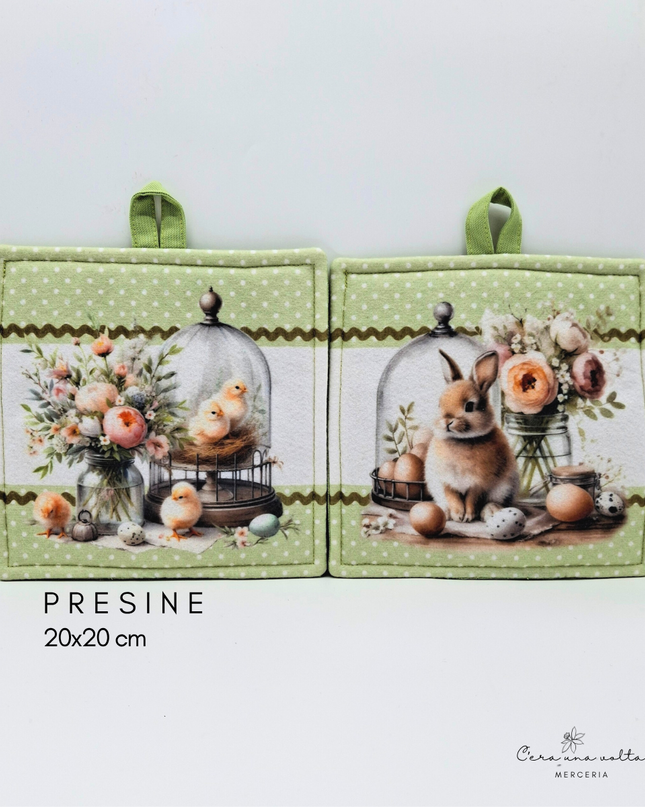 Kit creativo Primavera/Pasqua (fiori e oca)