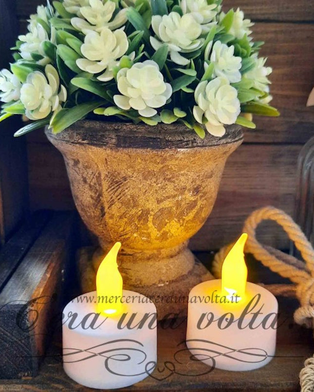 Coppia T-Light led a batteria