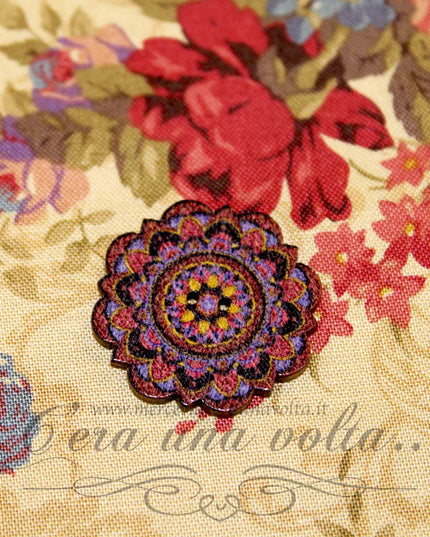Bottone in legno Le Quilt