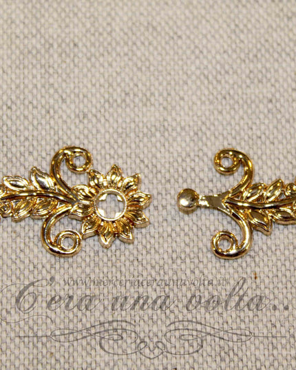 Agganciature per abbigliamento oro