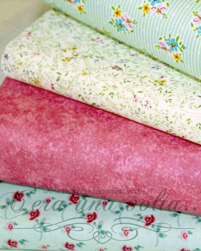 Set 8 Pz Tessuto Patchwork Provenzale