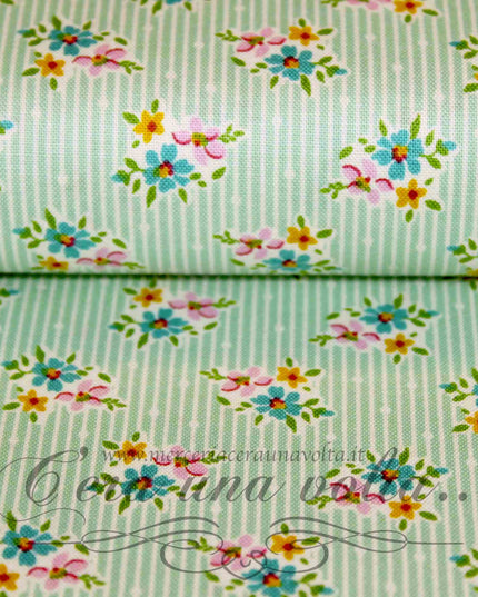 Set 8 Pz Tessuto Patchwork Provenzale