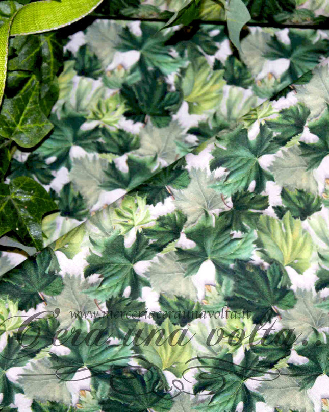 Tessuto Maple leaves
