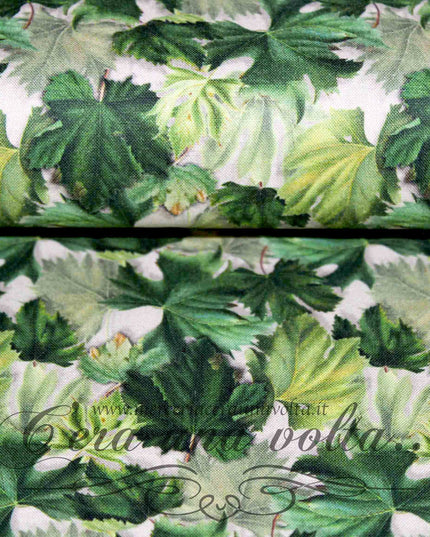 Tessuto Maple leaves